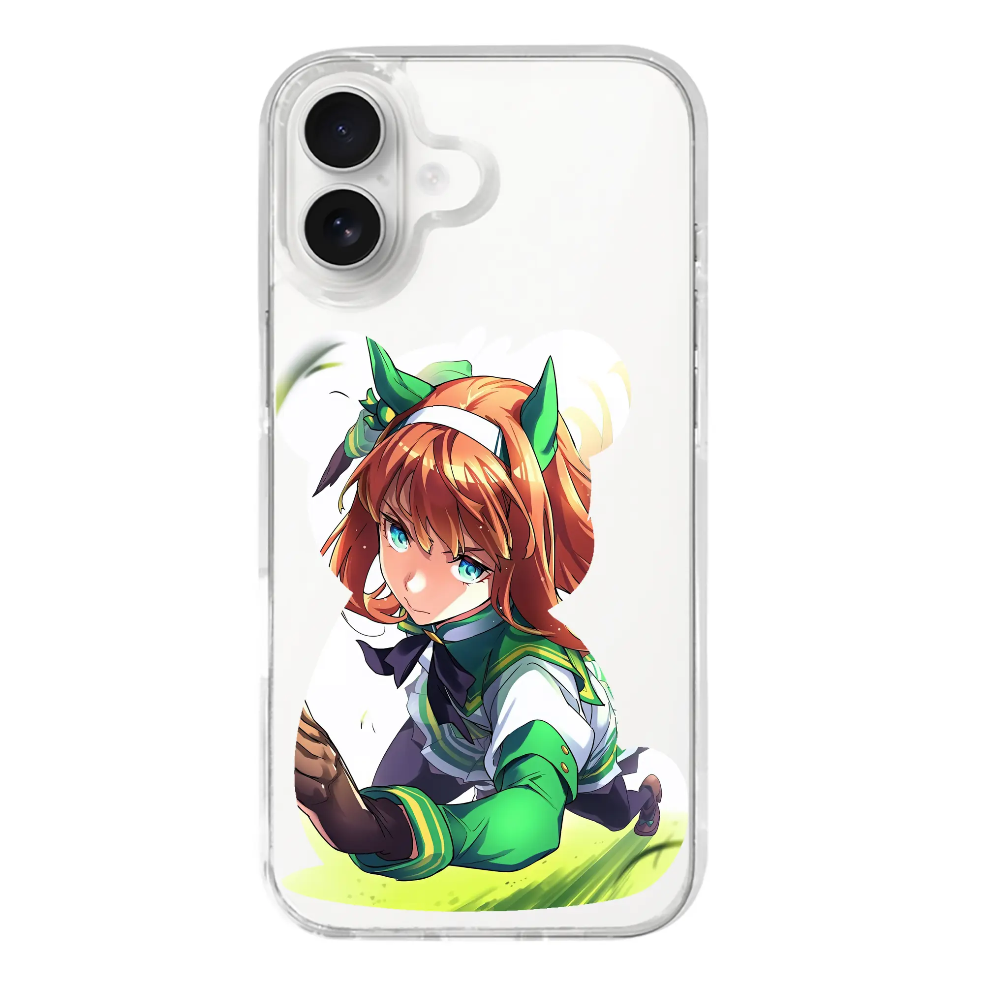 ウマ娘 プリティーダービー グッズ サイレンススズカ - iPhone 17シリーズ 透明スマホケース – 薄型・耐衝撃・精密フィット保護カバー